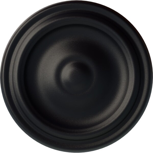 Ekena Millwork Maria Ceiling Medallion (Fits Canopies up to 1 3/4"), Hand-Painted Steel Gray, 9 5/8"OD x 1 1/8"P CM09MASGS - main
